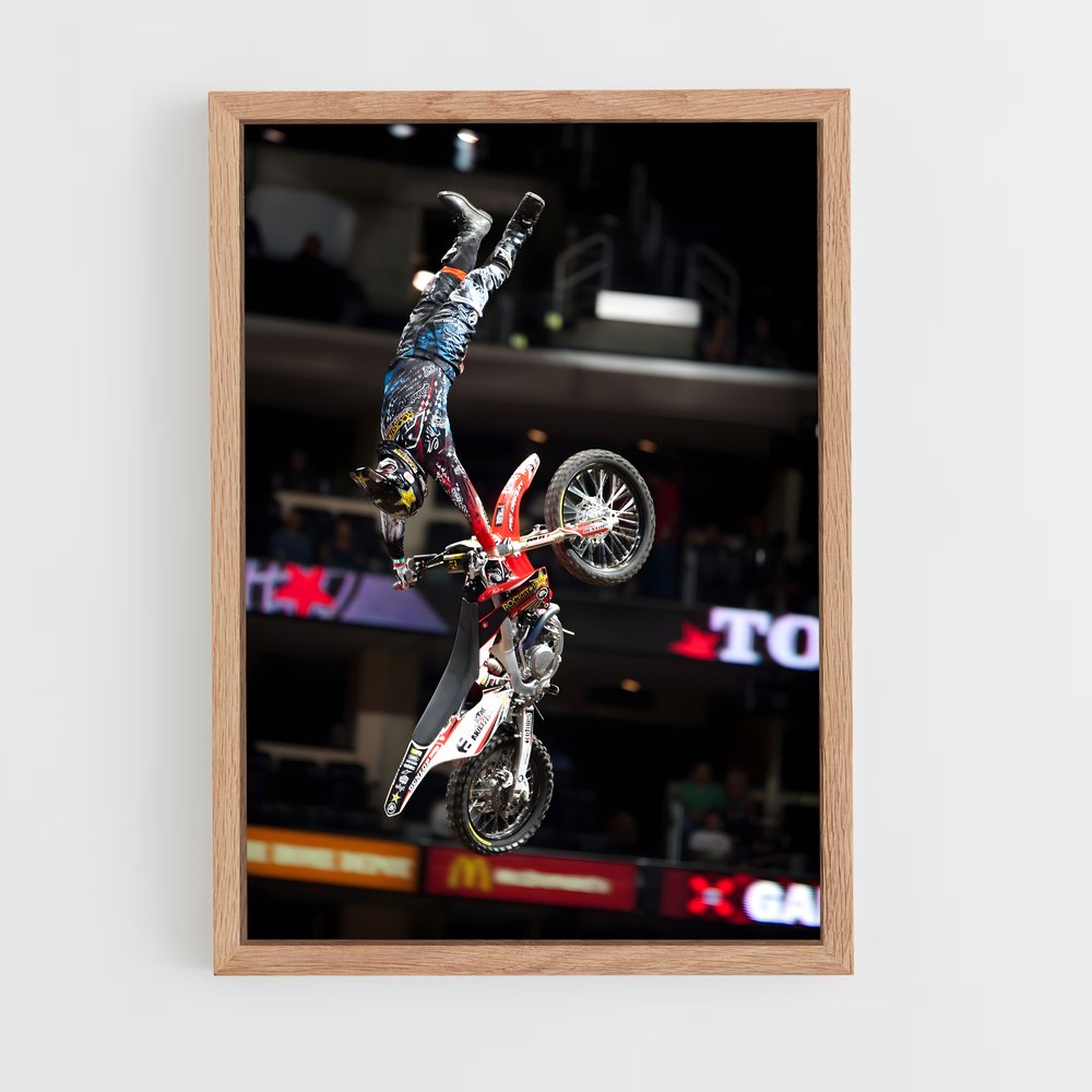 Poster Freestyle Motocross – affiche Motocross freestyle (vue 4)